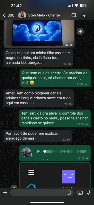 Feedback Cliente